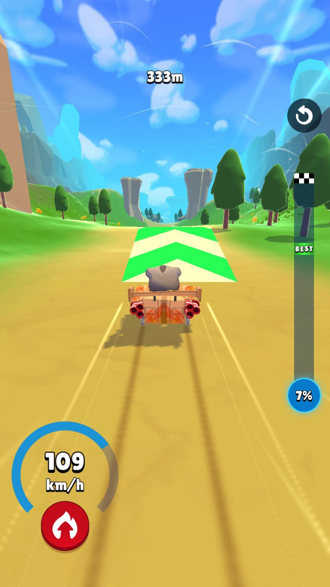 Talking Tom: Epic Ride screenshot