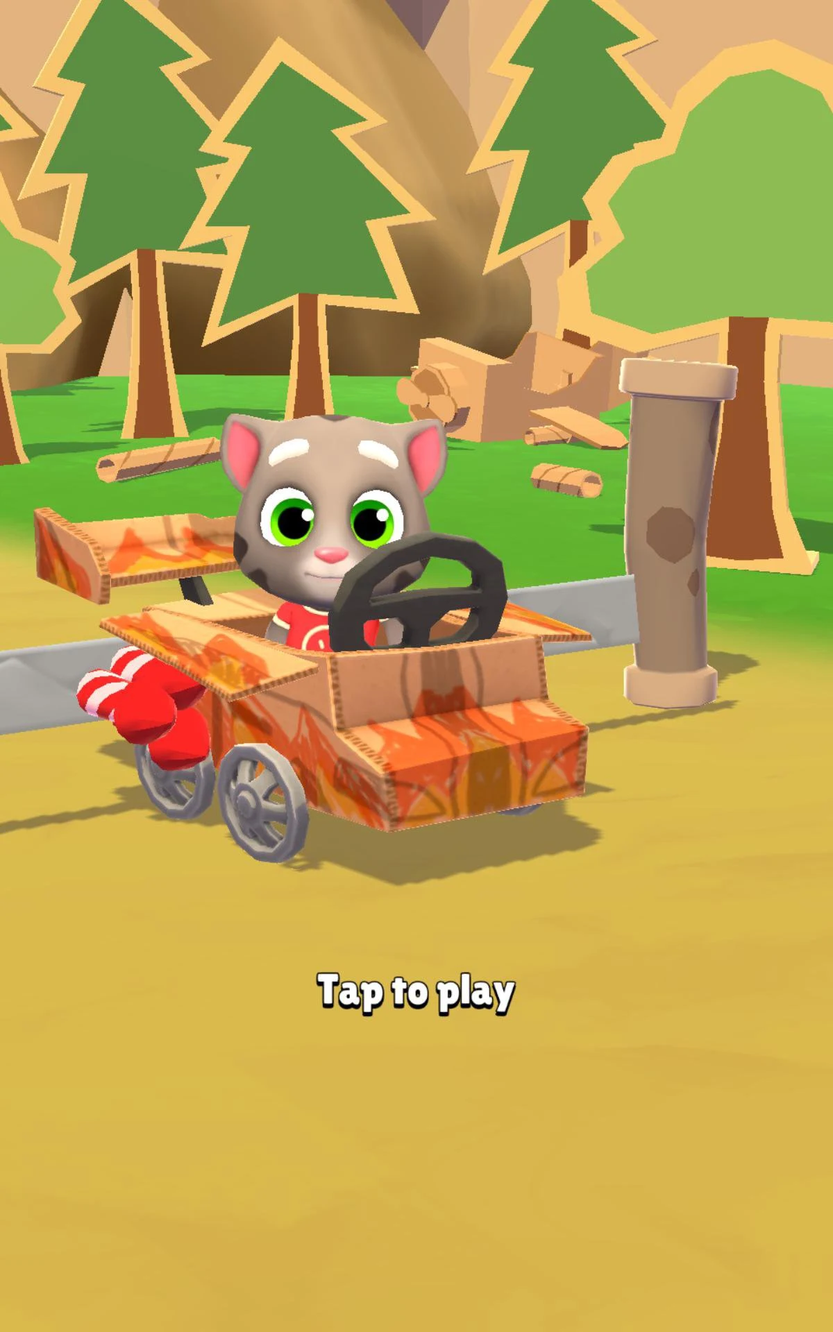 Talking Tom: Epic Ride screenshot