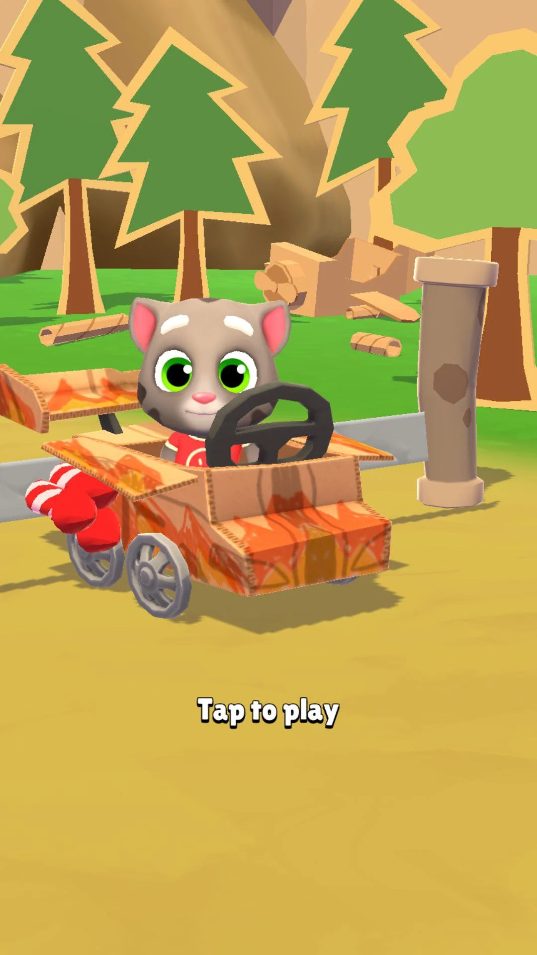 Talking Tom: Epic Ride screenshot