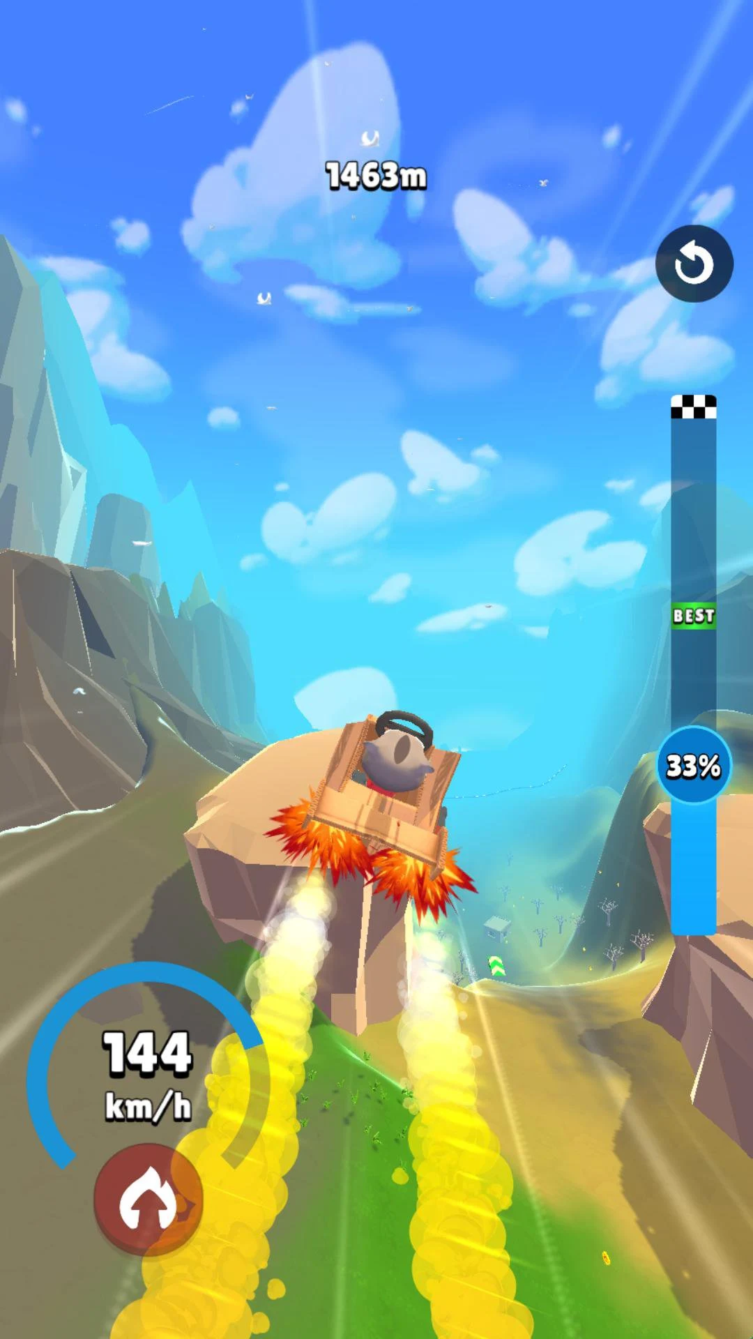 Talking Tom: Epic Ride screenshot
